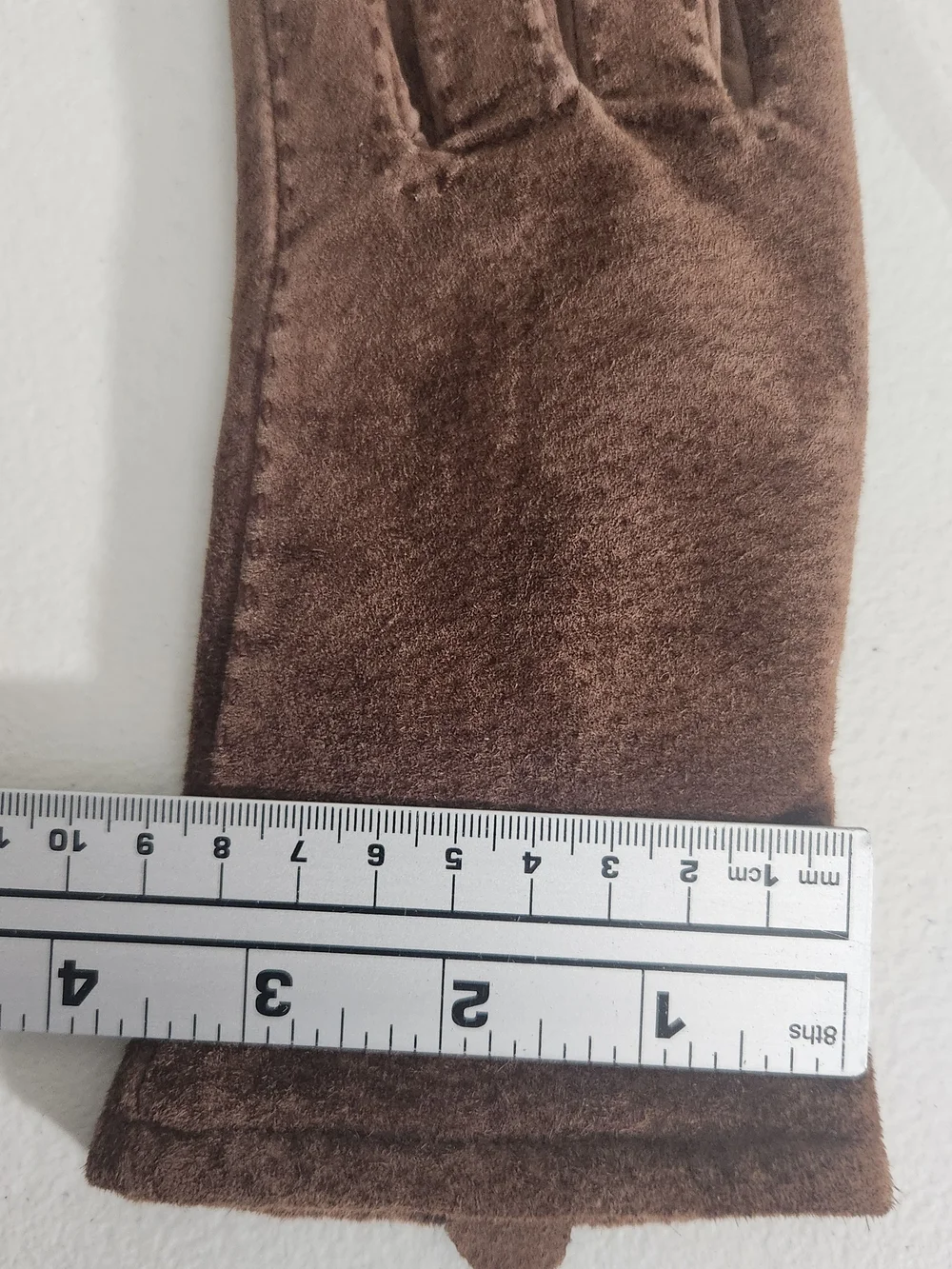 3M Thinsulate Brown Suede-Style Gloves